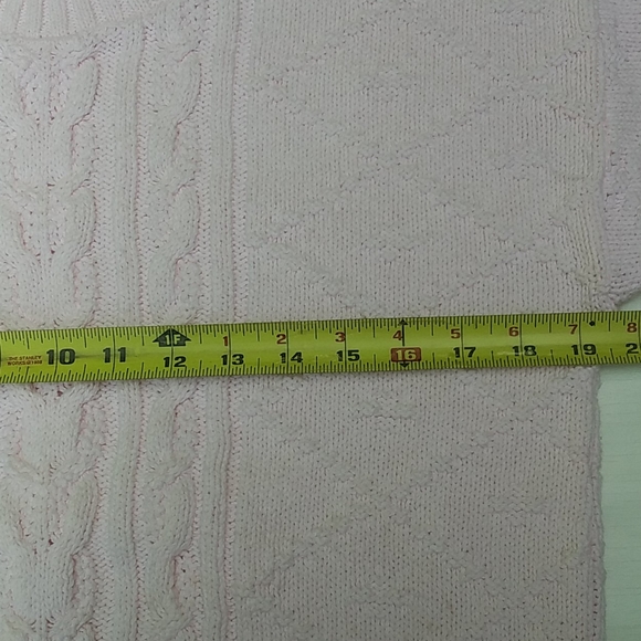 Pink Short Sleeve Sweater - Picture 7 of 8